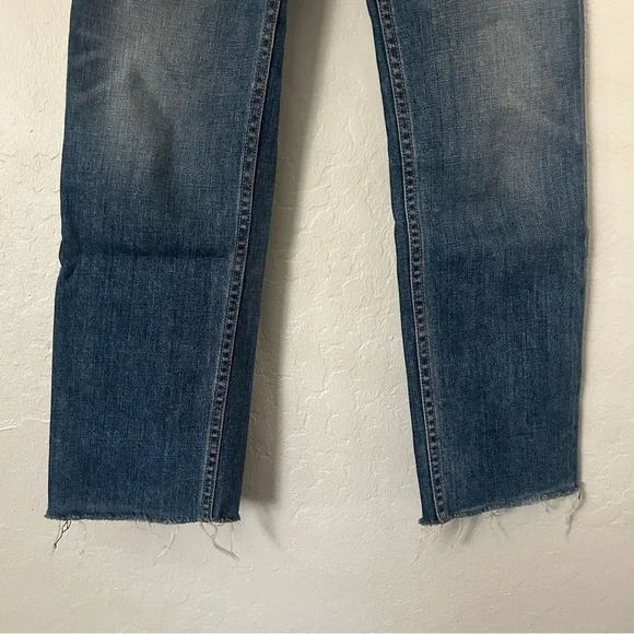 Rag & Bone Straight Leg High Rise Jeans in Rovers Medium Wash Stretch size 25 - Picture 10 of 15